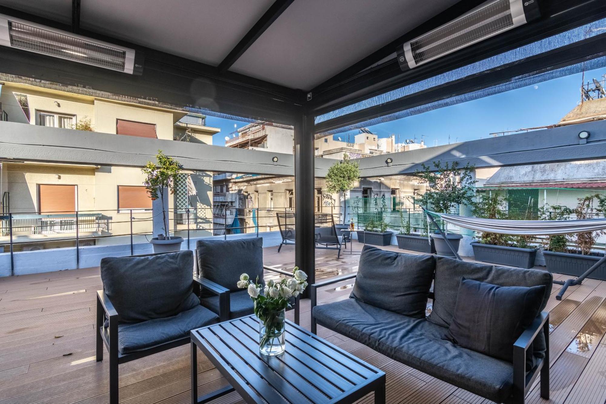 Aris Premium Accommodations أثينا الغرفة الصورة